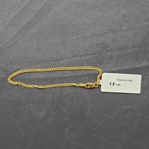 REAL Gold Over Sterling Silver Bracelet